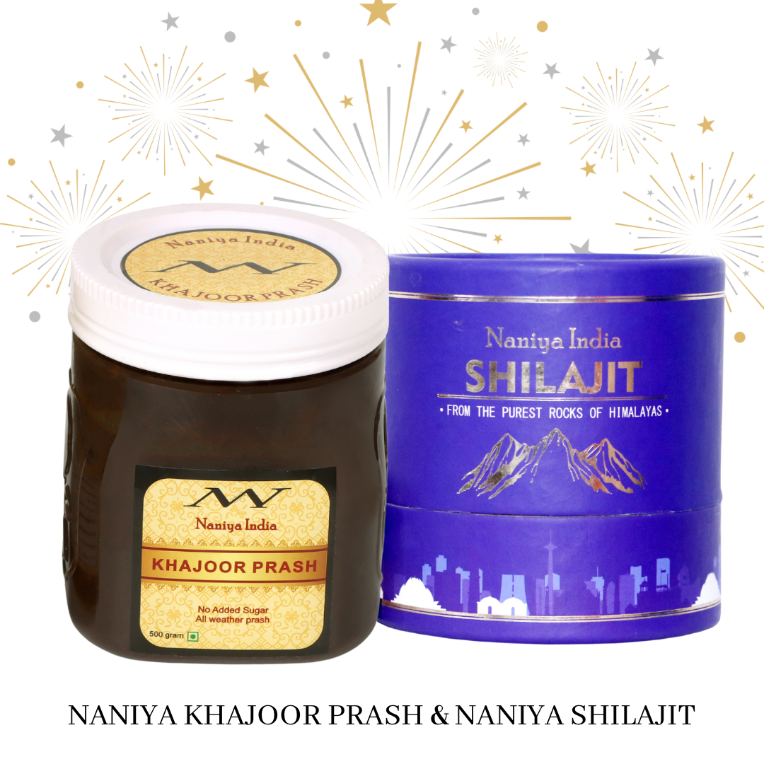 Shilajit Resin and Khajur Prash Combo